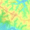 Urbanna topographic map, elevation, terrain