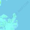 Idlewilde topographic map, elevation, terrain