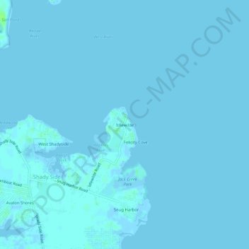 Idlewilde topographic map, elevation, terrain