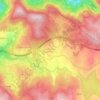 Santa Marta da Montanha topographic map, elevation, terrain