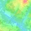 Buisson topographic map, elevation, terrain