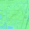 Deerfield Beach Century Village topographic map, elevation, terrain