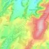 Pennerley topographic map, elevation, terrain