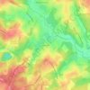 Lake Capri topographic map, elevation, terrain