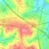 Nova Aparecida topographic map, elevation, terrain