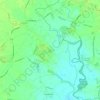 Albina topographic map, elevation, terrain