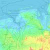 Leer (Ostfriesland) topographic map, elevation, terrain