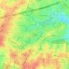 Lord Fairfax Estates topographic map, elevation, terrain