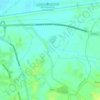 Grecciano topographic map, elevation, terrain