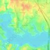 Harbor Grove topographic map, elevation, terrain