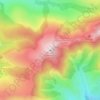 Puy de Bassierou topographic map, elevation, terrain
