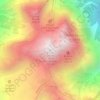 Corno Grande - Vetta Occidentale topographic map, elevation, terrain
