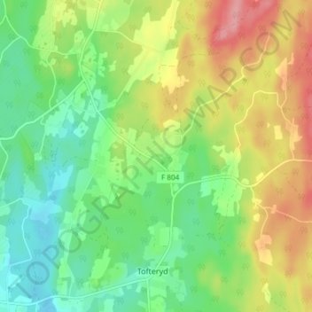 Ekhult topographic map, elevation, terrain