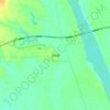 石牌镇 topographic map, elevation, terrain