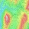 Le Charpen topographic map, elevation, terrain