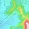 Eastridge topographic map, elevation, terrain