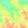 Smoke Rise topographic map, elevation, terrain