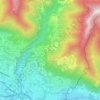 Lattecaldo topographic map, elevation, terrain