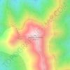 Cerro Purgatorio topographic map, elevation, terrain