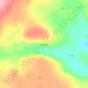 Grundfors topographic map, elevation, terrain