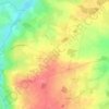 La Coudre topographic map, elevation, terrain