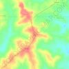Josie topographic map, elevation, terrain