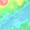 Lynchat topographic map, elevation, terrain