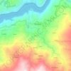 Corvo topographic map, elevation, terrain