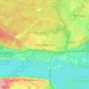 Zelenodol'sk topographic map, elevation, terrain