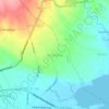 Minsubong topographic map, elevation, terrain
