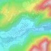 Marlens topographic map, elevation, terrain