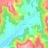 Peone topographic map, elevation, terrain