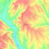 Casais do Arrocho topographic map, elevation, terrain