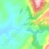 Entasekera topographic map, elevation, terrain