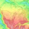 Struppen Siedlung topographic map, elevation, terrain