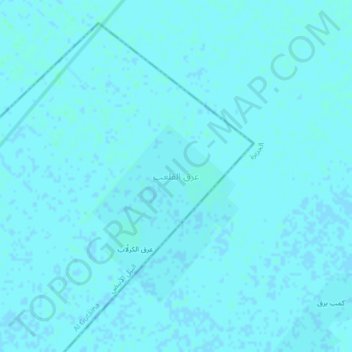 `Uraq al Qala`ab topographic map, elevation, terrain