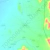 Al Janba`iyah topographic map, elevation, terrain