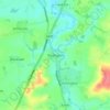 Tredington topographic map, elevation, terrain