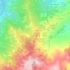 Ca' Bardone topographic map, elevation, terrain