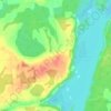 Upper Holleford topographic map, elevation, terrain