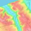 Le Petit Appeville topographic map, elevation, terrain
