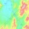 Puli Khumri topographic map, elevation, terrain