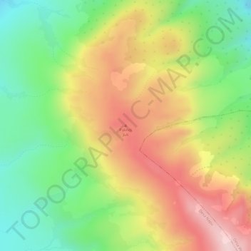 Palindi Juli topographic map, elevation, terrain