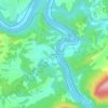 Eggleston topographic map, elevation, terrain