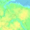 Urbanna topographic map, elevation, terrain