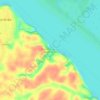 Chacara Anavilhas Jungle Lodge topographic map, elevation, terrain
