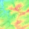 De Haan topographic map, elevation, terrain