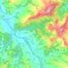 Pieve topographic map, elevation, terrain