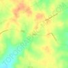 Carlton topographic map, elevation, terrain