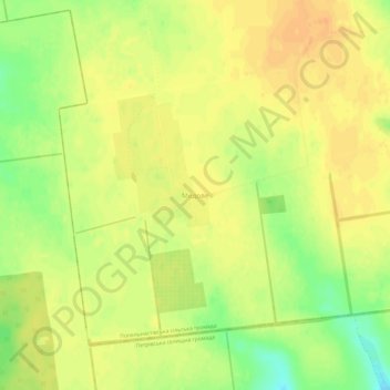 Medove topographic map, elevation, terrain